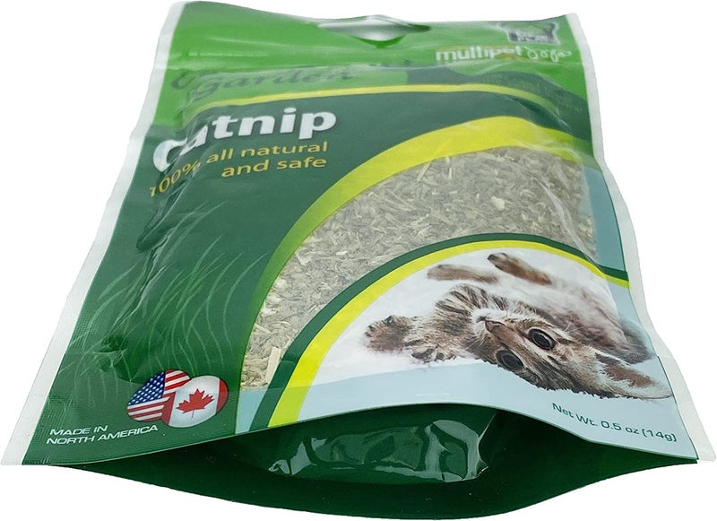 Multipet Gusseted Bag of Catnip Toy, 1/2 oz - Image 3